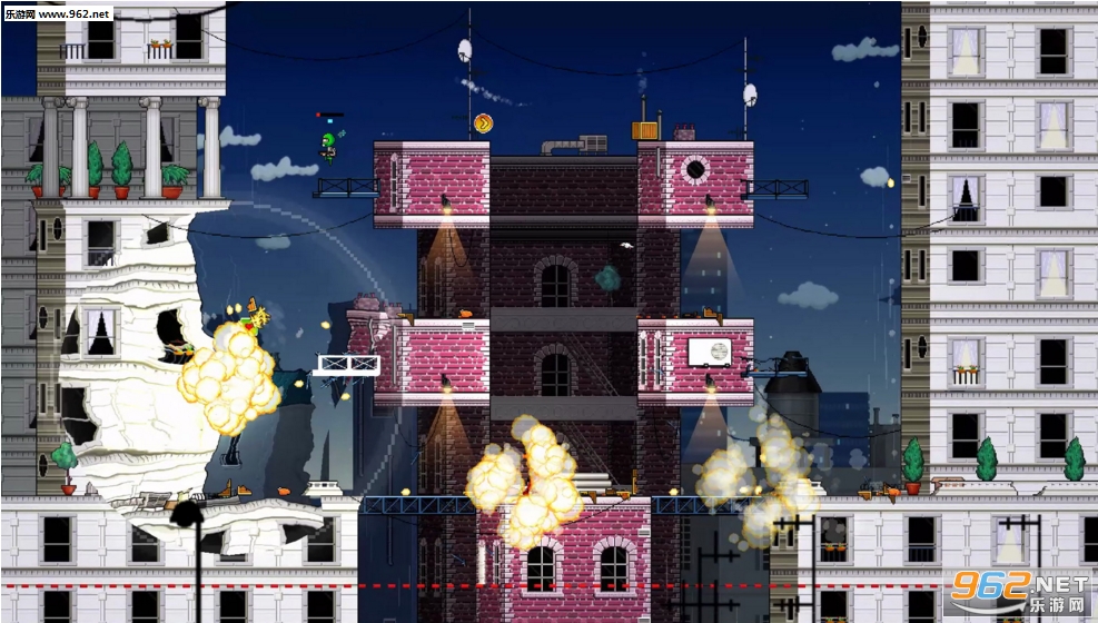 ���������ǹս(Super Rocket Shootout)��ƽ̨ǹսС��Ϸ